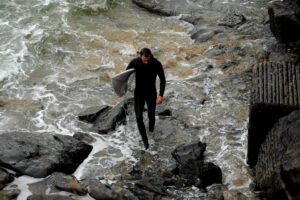 Surfing on Suffolk County Long Island